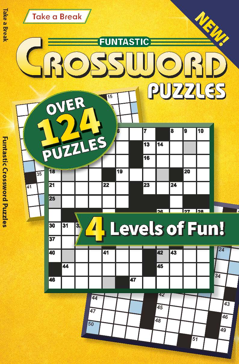 Take a Break - Funtastic Crossword 26.04.17: Over 124 Puzzles, 4 Levels Of Fun, Relax & Unwind, Great For Travel, Sharpen Your Brain, Solve & More!