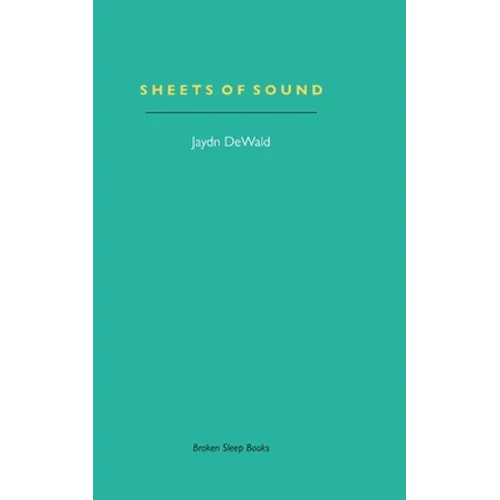 Sheets of Sound: Notes on Music & Writing