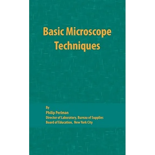 Basic Microscope Techniques
