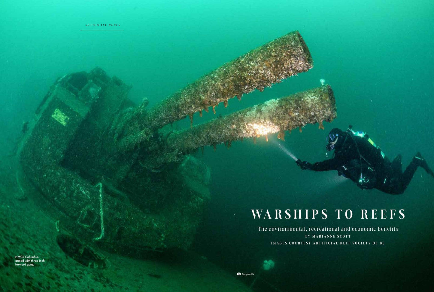 Pacific Yachting - April 2026: Warships To Reefs, Sunken Ships Of The Salish Sea, Spring Gear Guide, 8 Onboard Essentials & Must-Have Boat Upgrades, Targa 32 Sea Trial Performance Review & More!