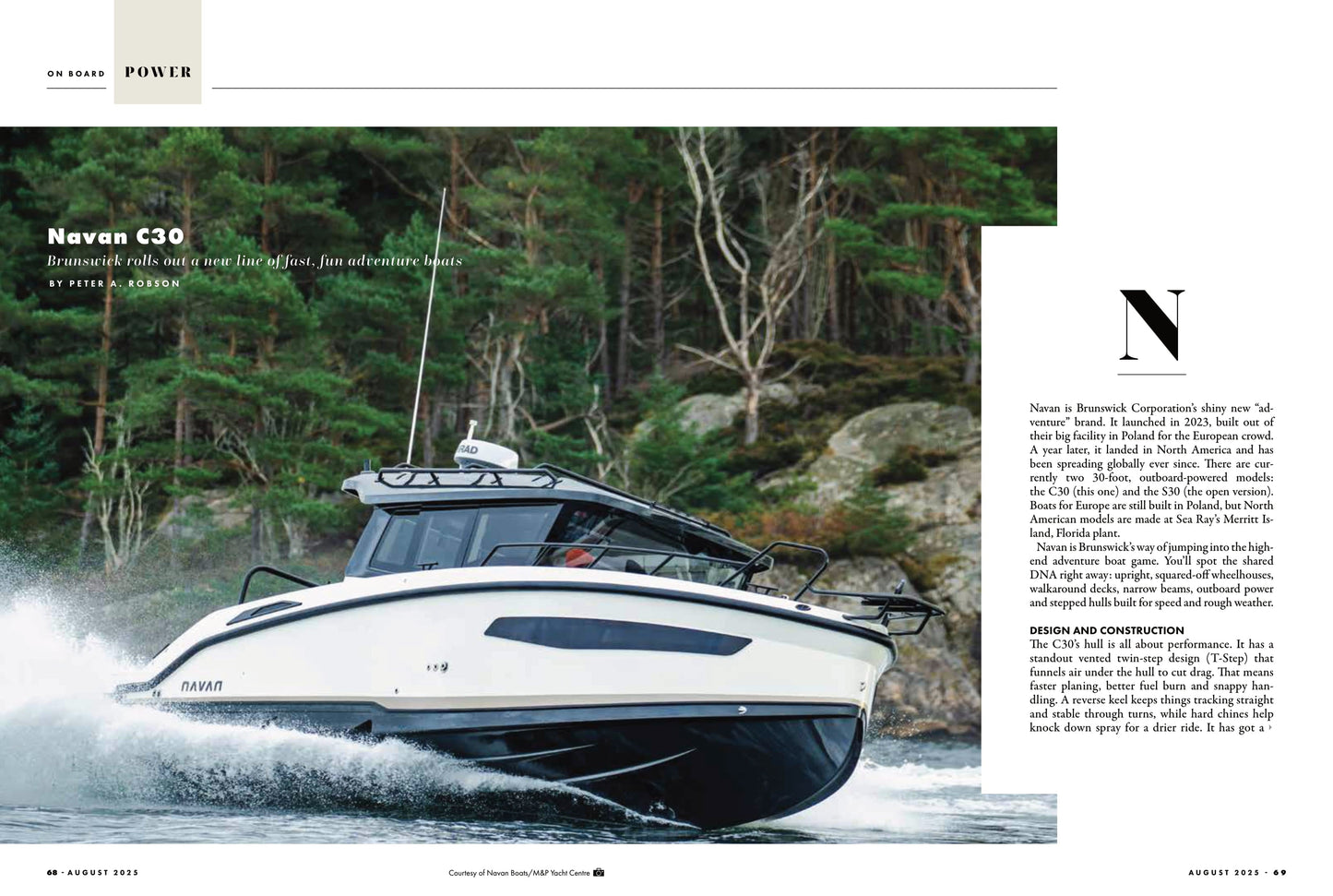 Pacific Yachting - August 2025: Wooden Boat Issue, Every Boat Has A Story, Gikumi & Seance, Quiet Harbours Of Quadra Island,  Marine Hoses & Clamps, Summer Gear Guide & More!