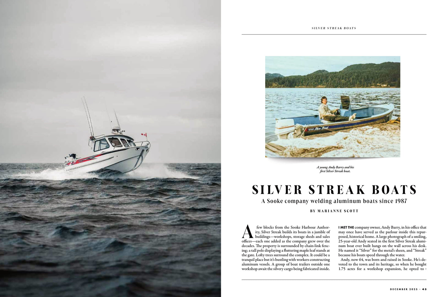 Pacific Yachting - December 2025: Winter Magic, Exploring The Coast Of BC, Aspen C128, Holiday Gift Guide, Best Boat Parties, 14 Years Of The Vancouver Island Racing Series, Rendezvous Roundup & More!