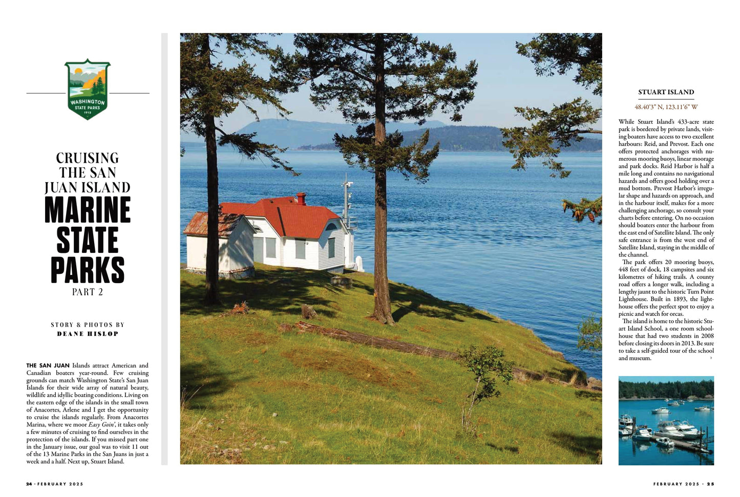 Pacific Yachting - February 2025: New Boat Roundup, 62 Powerboats & Sailboats, Cruising San Juan Island Marine State Parks, King Of Cortes Island, 2025 Mullings & Musings, Gear Up For Halibut & More!
