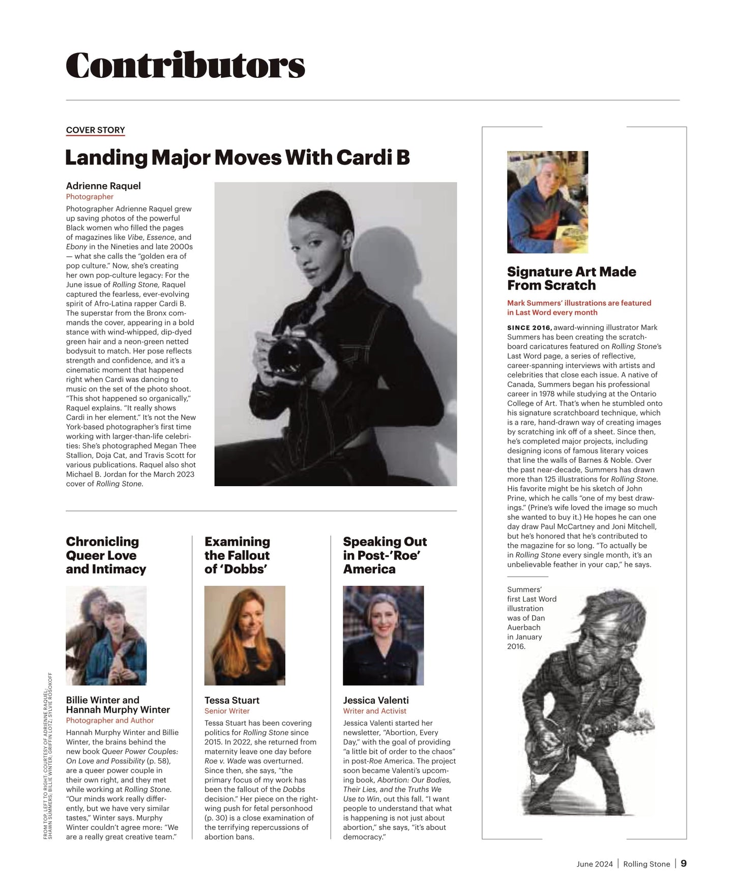 Rolling Stone - June 2024: The NonStop Hustle Of Cardi B, Drake vs The World, Remi Wolf, Charli XCX, St. Vincent, PinkPantheress’ Pop Coronation, Kid Rock’s Twisted American Journey, Kaytranada & More