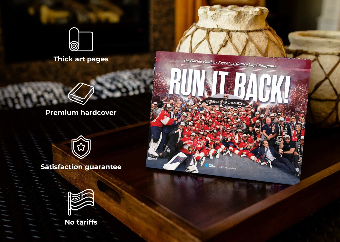 RUN IT BACK! The Florida Panthers Repeat as Stanley Cup Champions Book