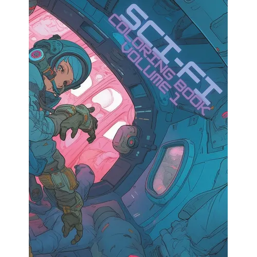 Sci-Fi Coloring Book