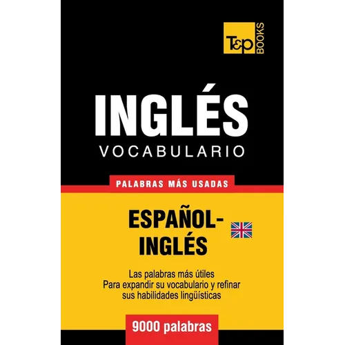 Vocabulario español-inglés británico - 9000 palabras más usadas