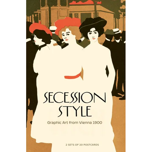Secession Style: Graphic Art from Vienna 1900: 2 Sets of 20 Postcards