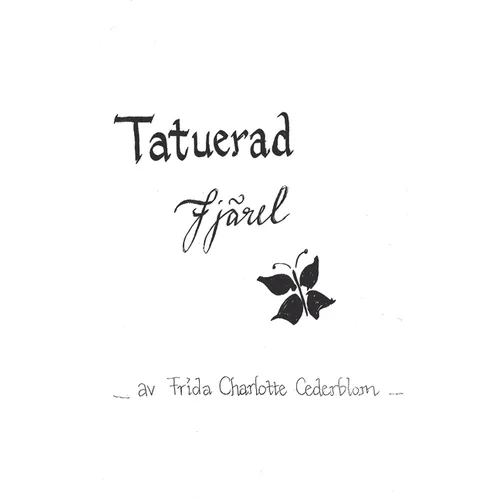 Tatuerad Fjäril
