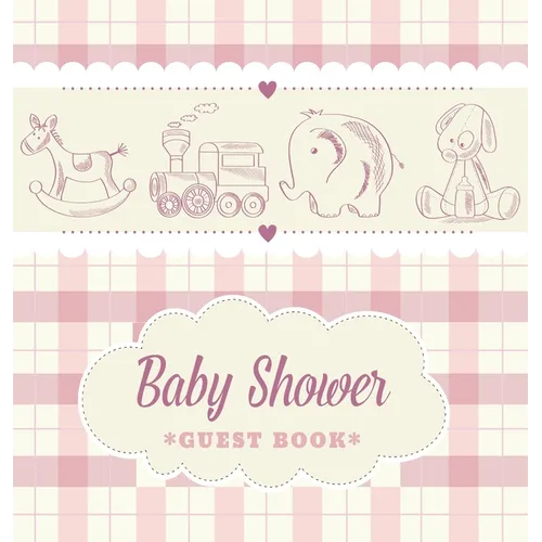 Baby Shower Guest Book for Boy: A Retro Storybook Themed Square Hardcover Keepsake - Wishes for Baby, Advice for Parents, Sign-In & Photo Pages