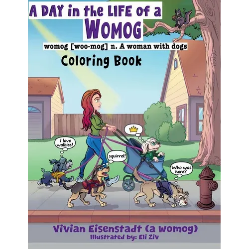A Day In The Life of a Womog: Coloring Book