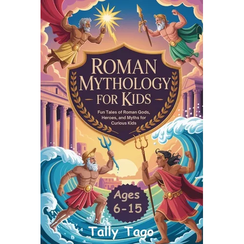 Roman Mythology For Kids 6-15: Fun Tales of Roman Gods, Heroes, and Myths for Curious Kids