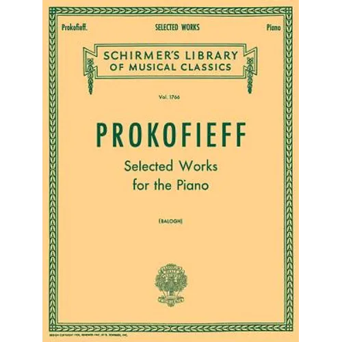 Selected Works: Schirmer Library of Classics Volume 1766 Piano Solo - Paperback