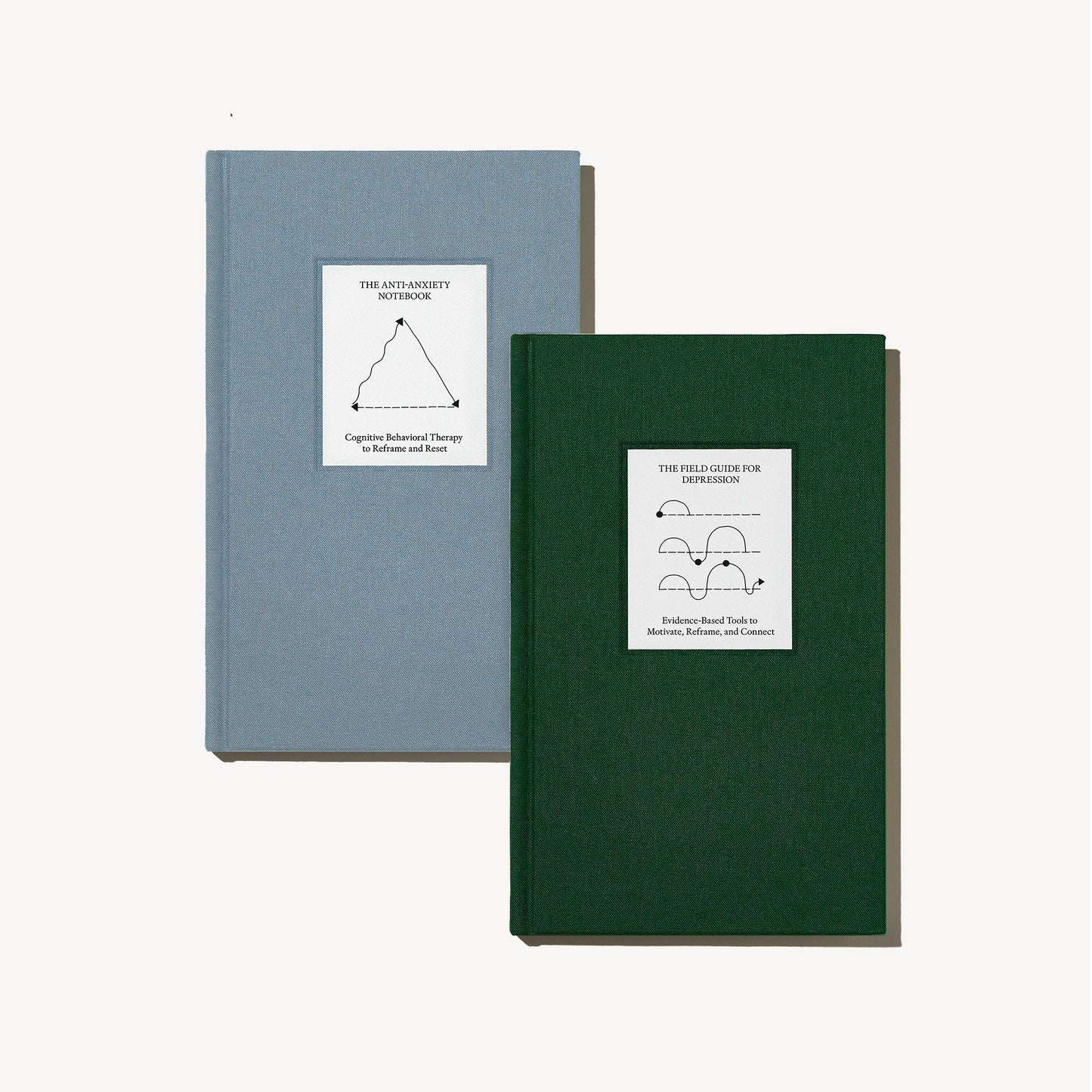 The Anxiety & Depression Set Therapy Notebooks