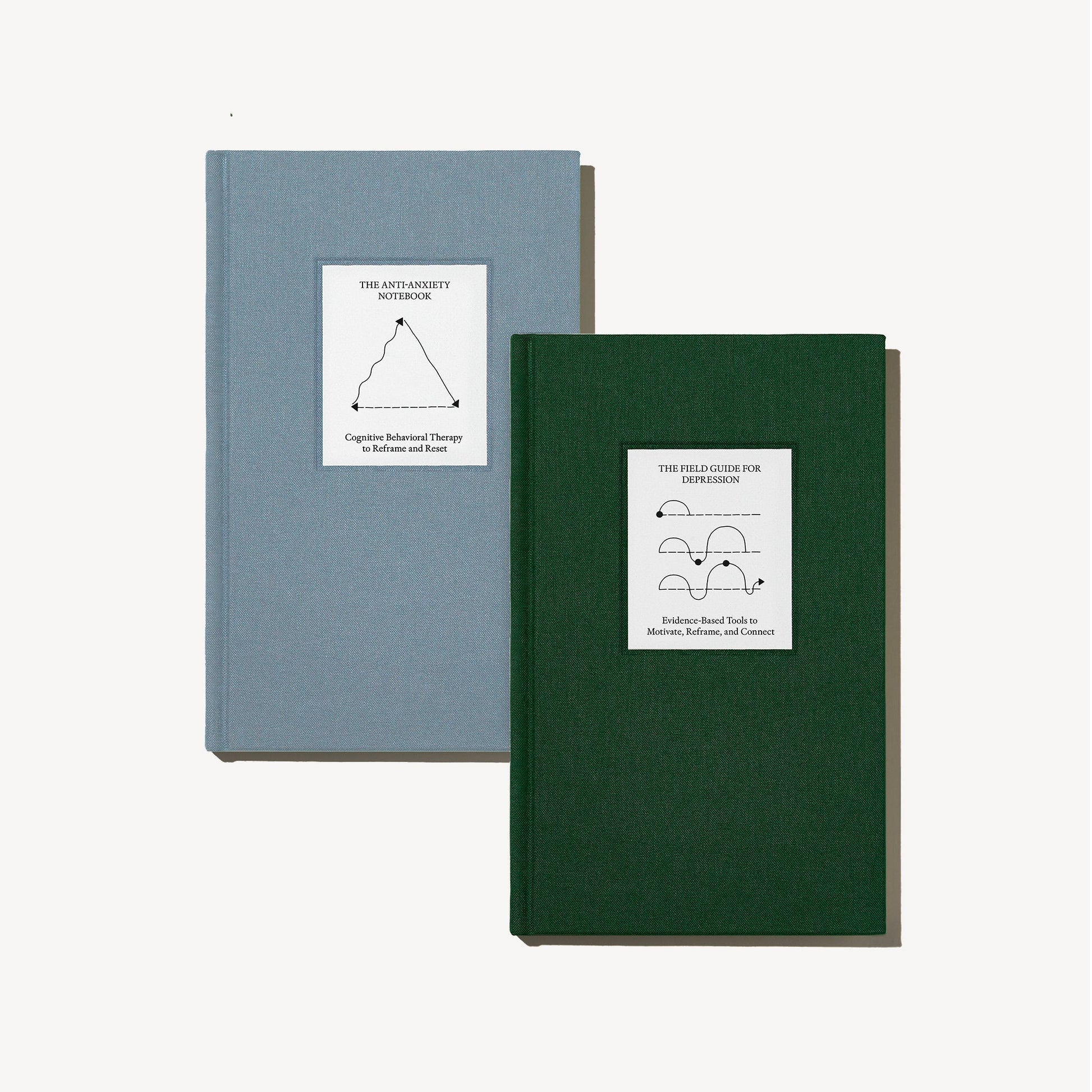 The Anxiety & Depression Set Therapy Notebooks