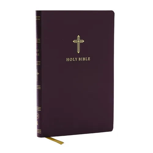 KJV Holy Bible: Ultra Thinline, Burgundy Bonded Leather, Red Letter, Comfort Print: King James Version