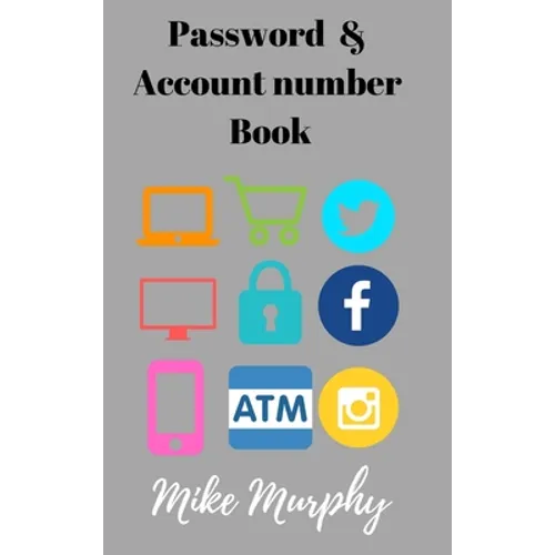 Password & Account Number Book