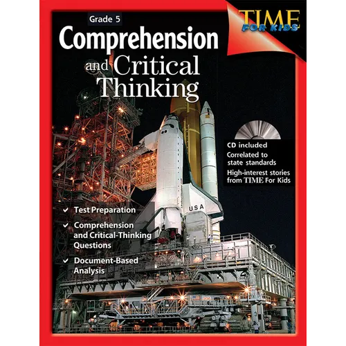 Comprehension and Critical Thinking Grade 5 [With CDROM]