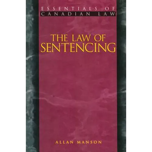 The Law of Sentencing