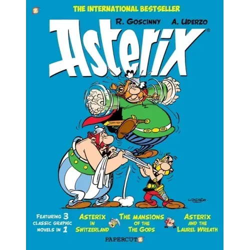 Asterix Omnibus Vol. 6: Collecting Asterix in Switzerland, the Mansions of the Gods, and Asterix and the Laurel Wreath