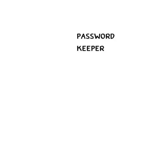 Password Keeper: Size (6 x 9 inches) - 100 Pages - White Cover: Keep your usernames, passwords, social info, web addresses and security