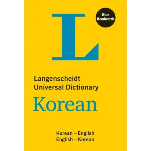 Langenscheidt Universal Dictionary Korean: Korean-English/English-Korean