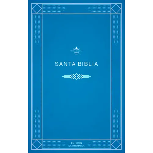 Rvr 1960 Biblia Económica de Evangelismo, Azul Tapa Rústica