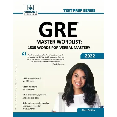GRE Master Wordlist: 1535 Words for Verbal Mastery