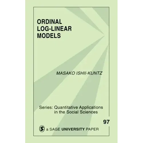 Ordinal Log-Linear Models