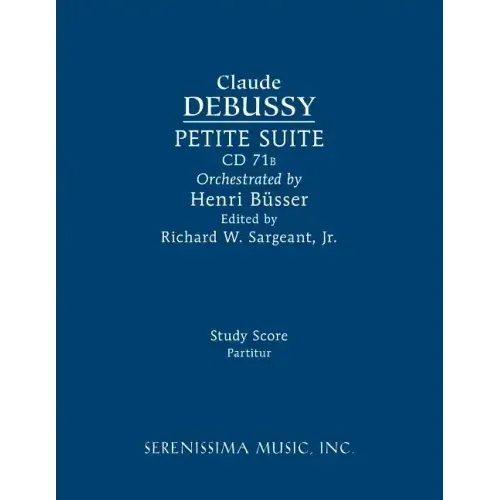 Petite Suite, CD 71b: Study score