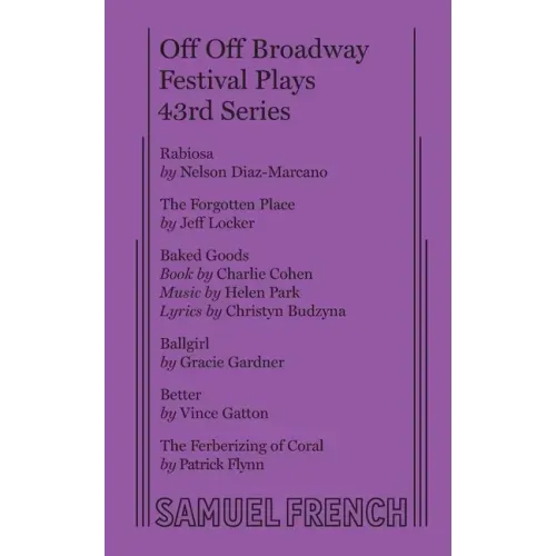 Off Off Broadway Festival Plays, 43rd Series