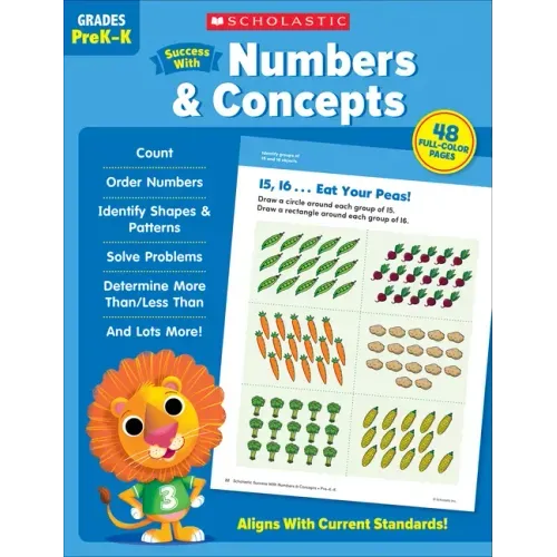 Scholastic Success with Numbers & Concepts Workbook