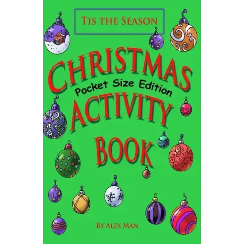 Christmas Activity Book, pocket-size edition: Christmas Activity Book, pocket-size edition (Travel Size Activity Book with Mazes, Puzzles, How to draw