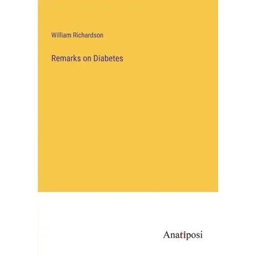 Remarks on Diabetes