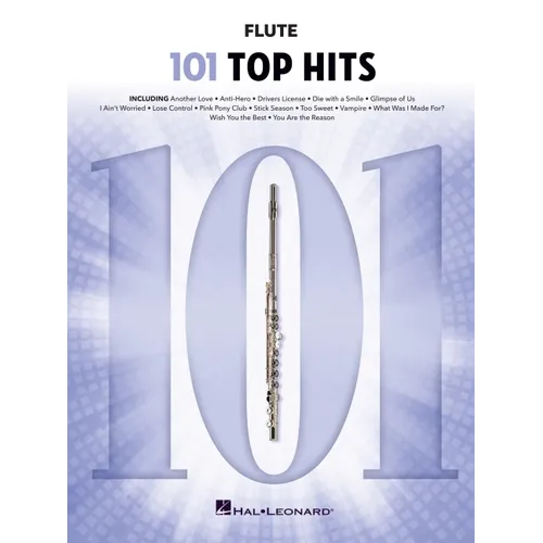 101 Top Hits for Flute