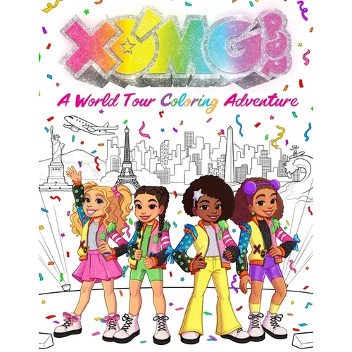 Xomg Pop!: A World Tour Coloring Adventure