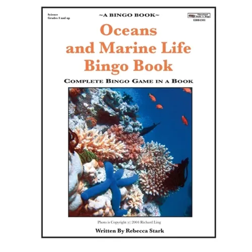 Oceans and Marine Life Bingo Book: Complete Bingo Game In A Book