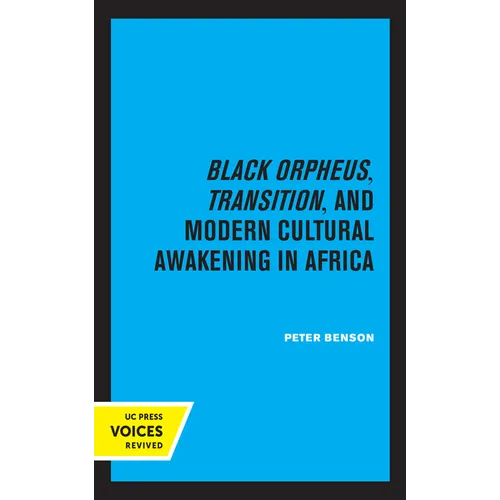 Black Orpheus, Transition, and Modern Cultural Awakening in Africa