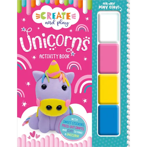 Create and Play Unicorns Activity Book