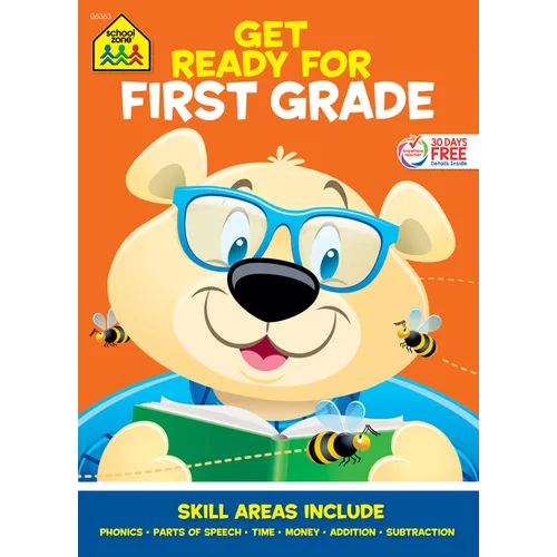 School Zone Get Ready for First Grade Workbook