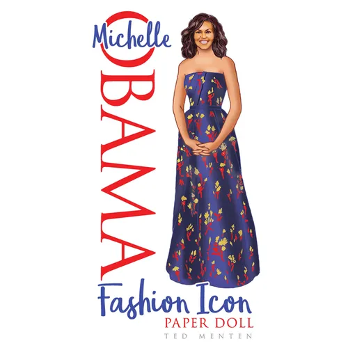 Michelle Obama Fashion Icon Paper Doll