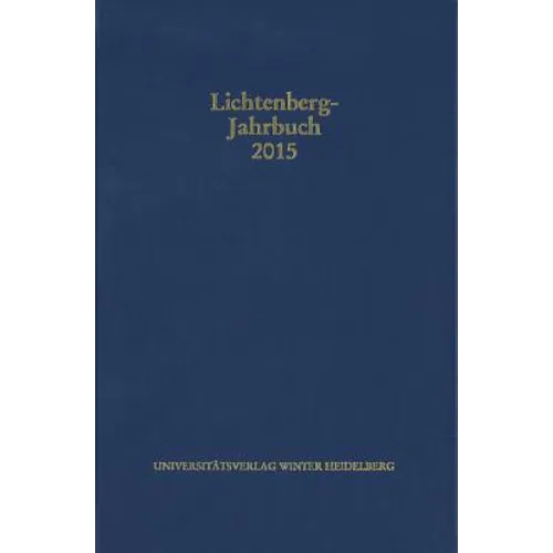 Lichtenberg-Jahrbuch 2015