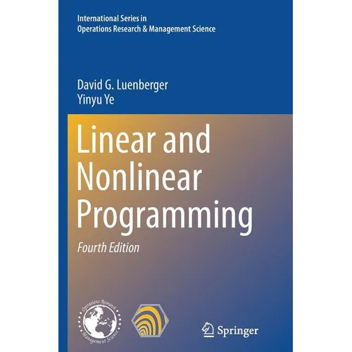 Linear and Nonlinear Programming