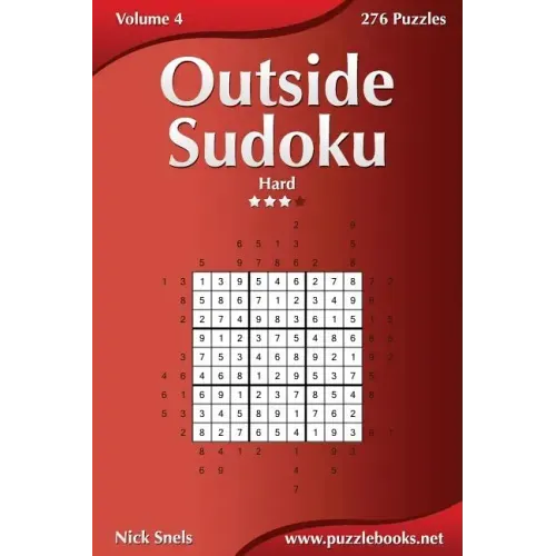 Outside Sudoku - Hard - Volume 4 - 276 Puzzles