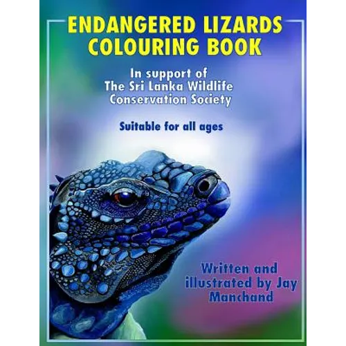 Endangered Lizards Colouring Book