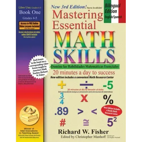 Mastering Essential Math Skills Book 1, Bilingual Edition - English/Spanish