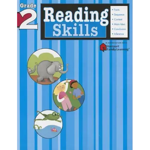 Reading Skills: Grade 2 (Flash Kids Harcourt Family Learning)