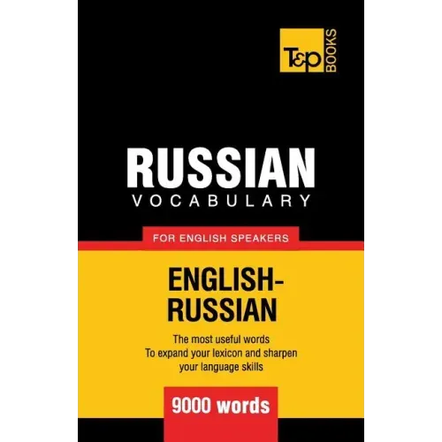 Russian vocabulary for English speakers - 9000 words