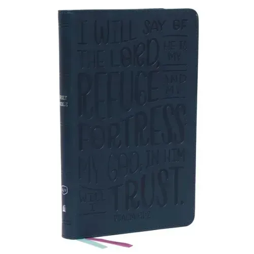 KJV Holy Bible: Thinline Youth Edition, Teal Leathersoft, Red Letter, Comfort Print: King James Version (Verse Art Cover Collection): Holy Bible, King