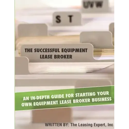 The Successful Equipment Lease Broker